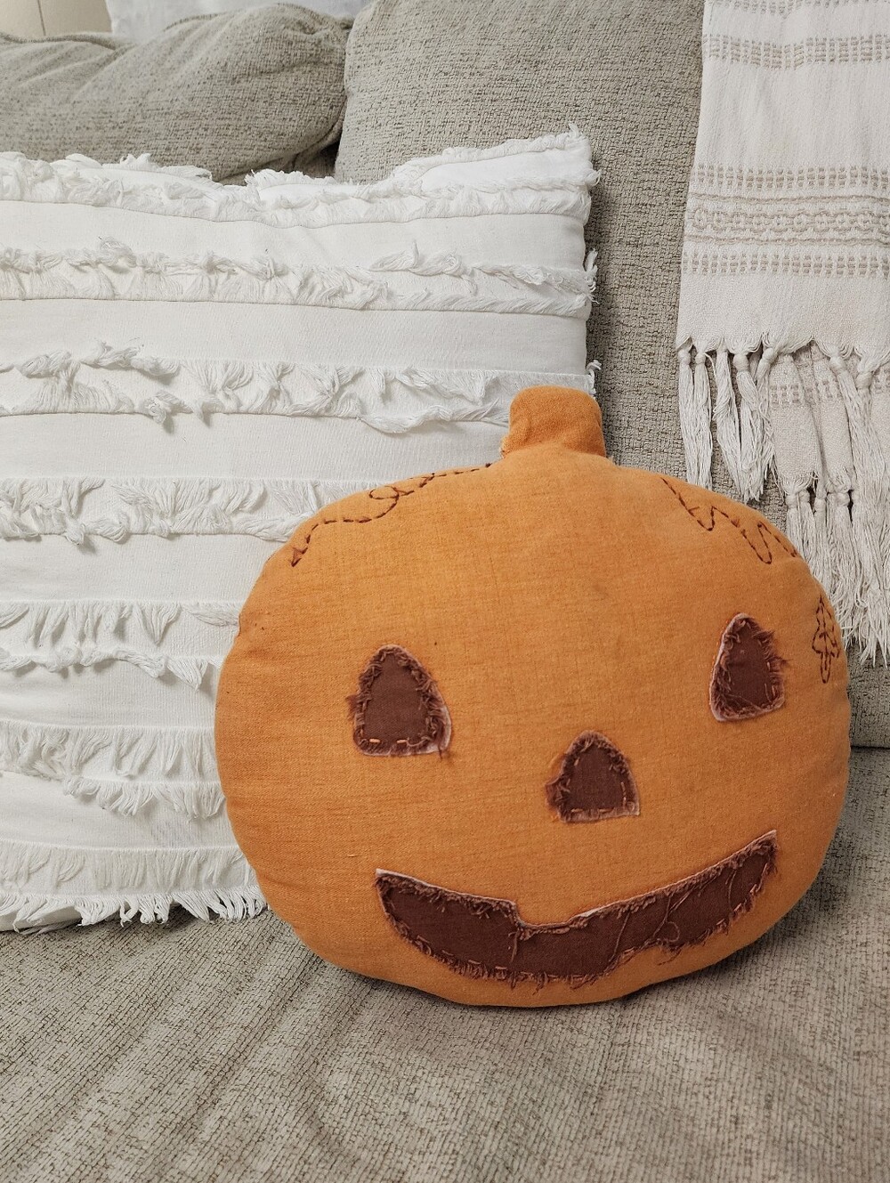 Pumpkin Fall Accent Pillow